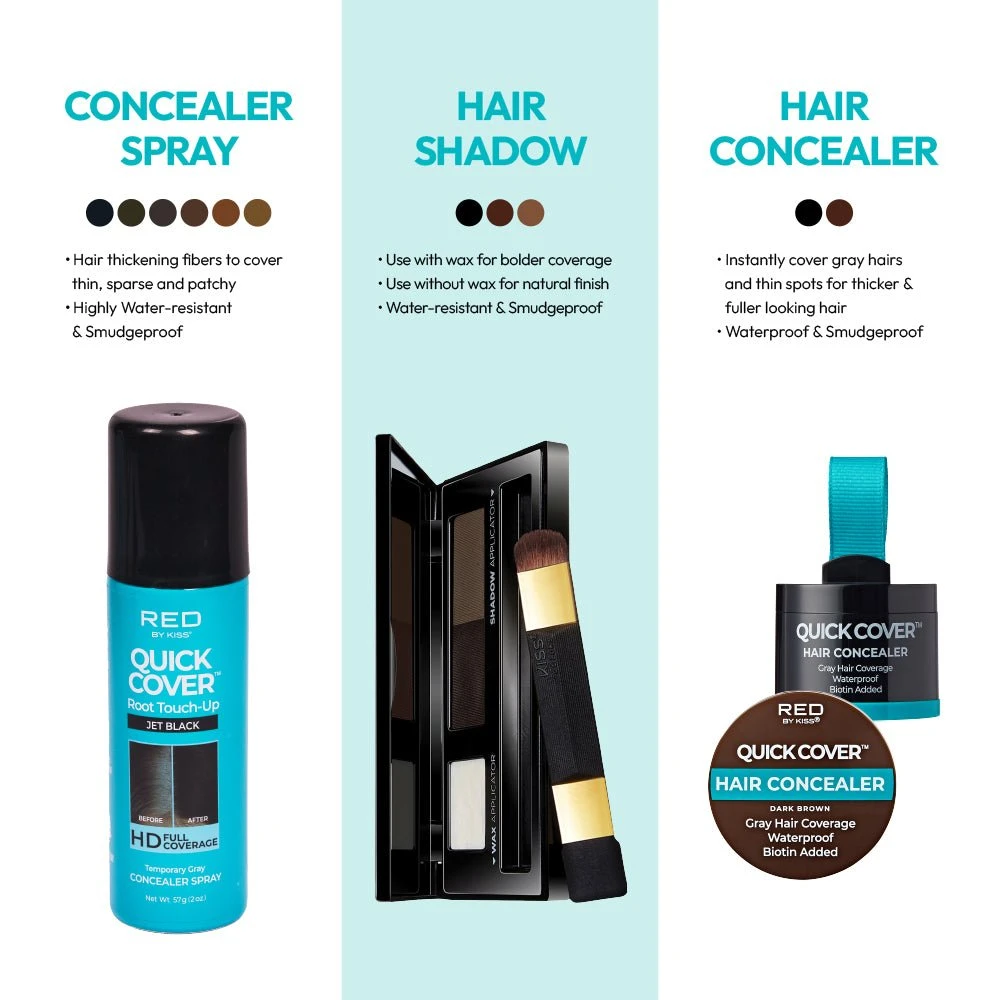 Red By Kiss Quick Cover Root Touch Up Spray 4 Red By Kiss Quick Cover Root Touch Up Spray - Image 2