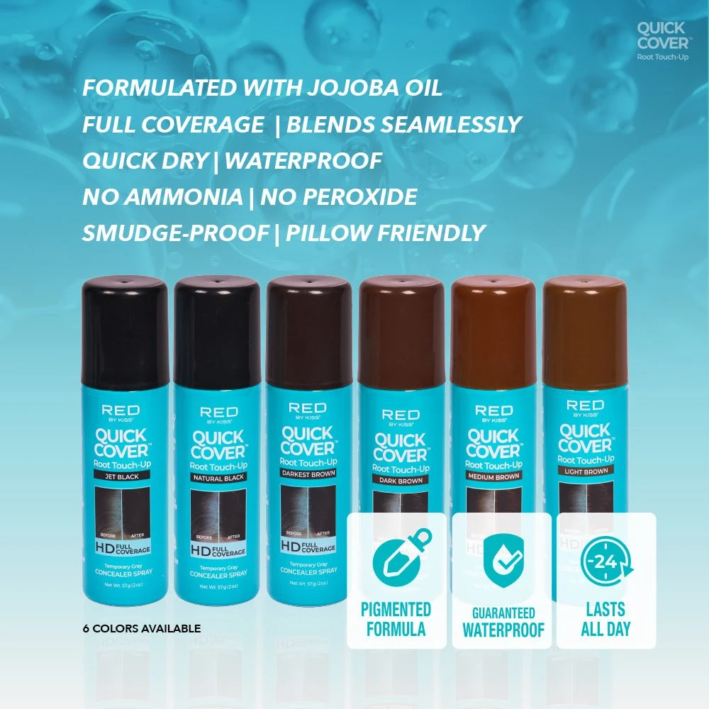 Red By Kiss Quick Cover Root Touch Up Spray 3 Red By Kiss Quick Cover Root Touch Up Spray