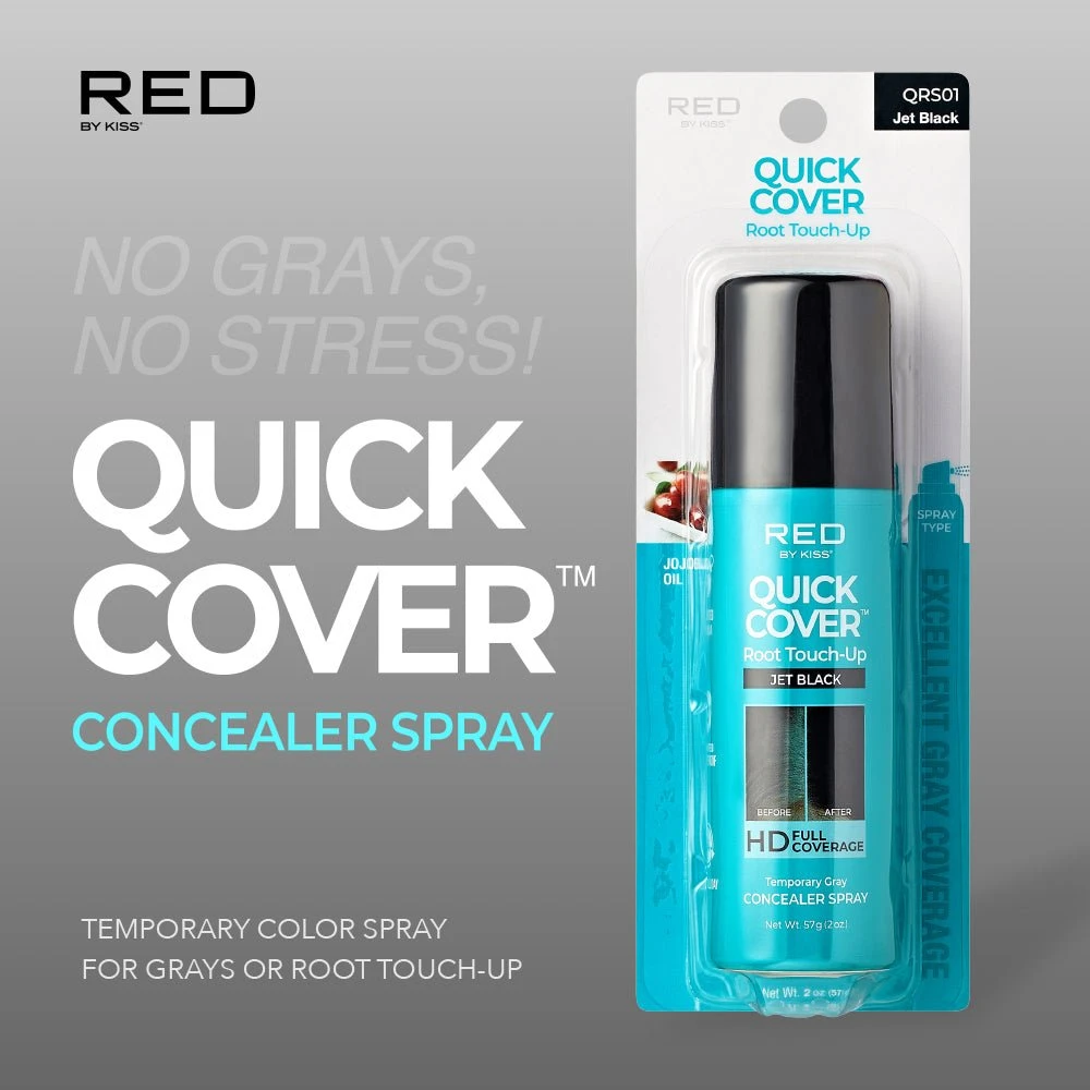 Red By Kiss Quick Cover Root Touch Up Spray 6 Red By Kiss Quick Cover Root Touch Up Spray - Image 4