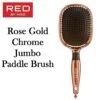 Red By Kiss Rose Gold Brush – Jumbo Paddle 1 Red By Kiss Rose Gold Brush – Jumbo Paddle -Beauty Exchanges red by kiss rose gold paddle brush jumbo hh33 smooth detangle in style size jumbo paddle 402301