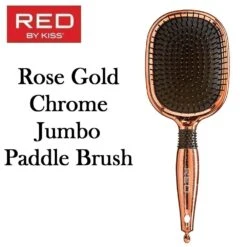 Red By Kiss Rose Gold Brush – Jumbo Paddle