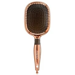 Red By Kiss Rose Gold Brush – Jumbo Paddle -Beauty Exchanges red by kiss rose gold paddle brush jumbo hh33 smooth detangle in style size jumbo paddle 898516