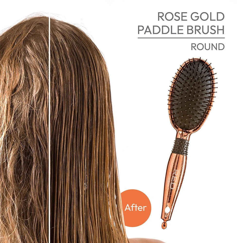 Red By Kiss Rose Gold Brush – Round Paddle 6 Red By Kiss Rose Gold Brush – Round Paddle - Image 4