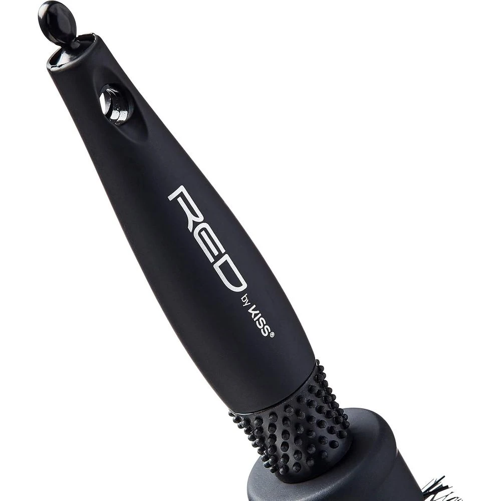 Red By Kiss Rose Heat Resistant Bristle Brush – 2" Barrel 7 Red By Kiss Rose Heat Resistant Bristle Brush – 2" Barrel - Image 5