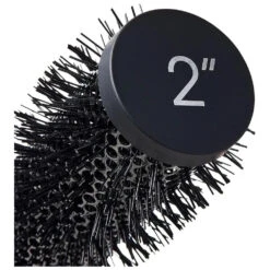 Red By Kiss Rose Heat Resistant Bristle Brush – 2" Barrel 11 Red By Kiss Rose Heat Resistant Bristle Brush – 2" Barrel -Beauty Exchanges red by kiss rose heat resistant bristle brush 2 hh13 smooth volumize straighten with heat size 2 inch barrel 913262