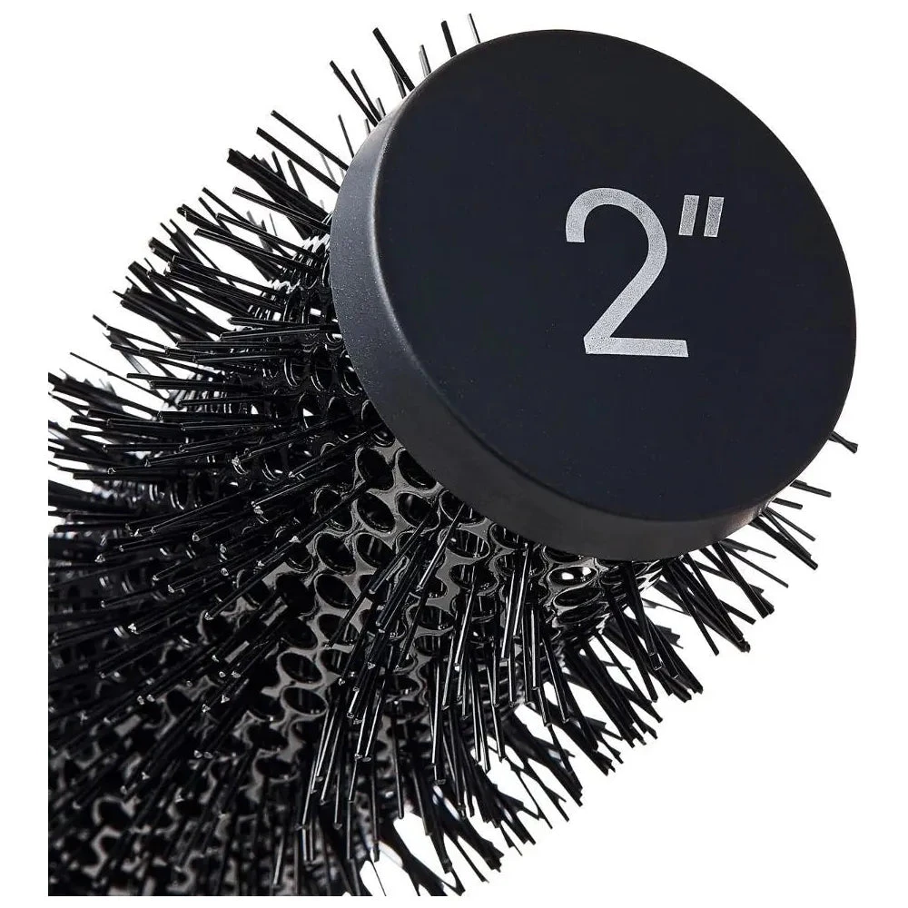 Red By Kiss Rose Heat Resistant Bristle Brush – 2" Barrel 5 Red By Kiss Rose Heat Resistant Bristle Brush – 2" Barrel - Image 3