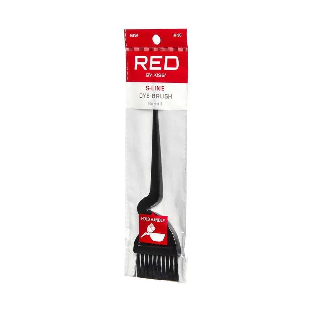 Red By Kiss S-Line Dye Brush With Rat Tail – Smooth Grip 5 Red By Kiss S-Line Dye Brush With Rat Tail – Smooth Grip - Image 3