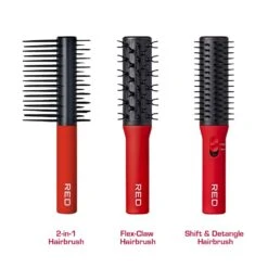 Red By Kiss – Shift & Detangle Hair Brush -Beauty Exchanges red by kiss shift n detangle hair brush 655451