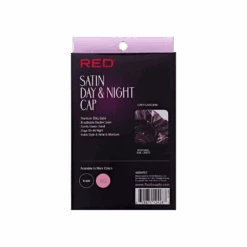 Red By Kiss Silky Satin Day & Night Cap – Large -Beauty Exchanges red by kiss silky satin day night cap large lightweight 247 frizz control for short styles wraps black pink pink one size 286597