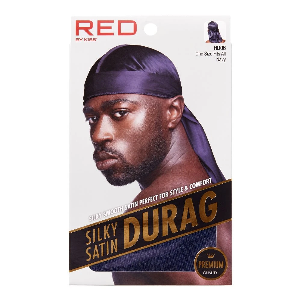 Red By Kiss Silky Satin Durag 8 Red By Kiss Silky Satin Durag - Image 6