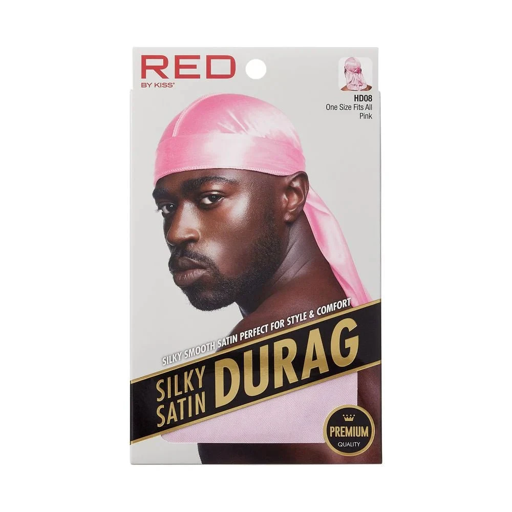 Red By Kiss Silky Satin Durag 10 Red By Kiss Silky Satin Durag - Image 8