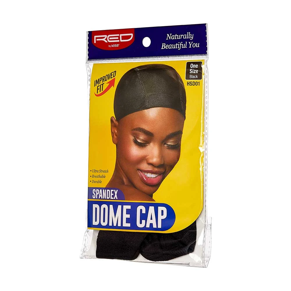 Red By Kiss Spandex Dome Cap 8 Red By Kiss Spandex Dome Cap - Image 6