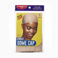 Red By Kiss Spandex Dome Cap 18 Red By Kiss Spandex Dome Cap -Beauty Exchanges red by kiss spandex dome cap stretch fit for wig making protective styles 5 color variants 805619