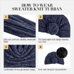 Red By Kiss Sweater Knit Turban -Beauty Exchanges red by kiss sweater knit turban cozy style meets effortless wear one size fit most 385315