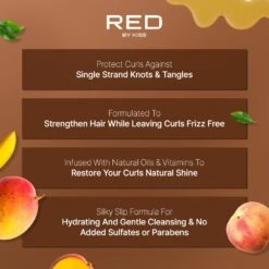 Red By Kiss Tangle Fixer Curly Hair Care Collection -Beauty Exchanges red by kiss tangle fixer curly hair care collection 301615