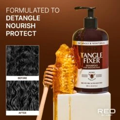 Red By Kiss Tangle Fixer Curly Hair Care Collection -Beauty Exchanges red by kiss tangle fixer curly hair care collection 306666