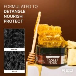 Red By Kiss Tangle Fixer Curly Hair Care Collection -Beauty Exchanges red by kiss tangle fixer curly hair care collection 653199