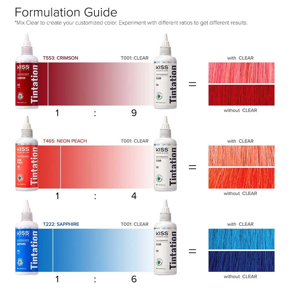 Red By Kiss Semi-Permanent Hair Color – Vivid Shades 6 Red By Kiss Semi-Permanent Hair Color – Vivid Shades - Image 4