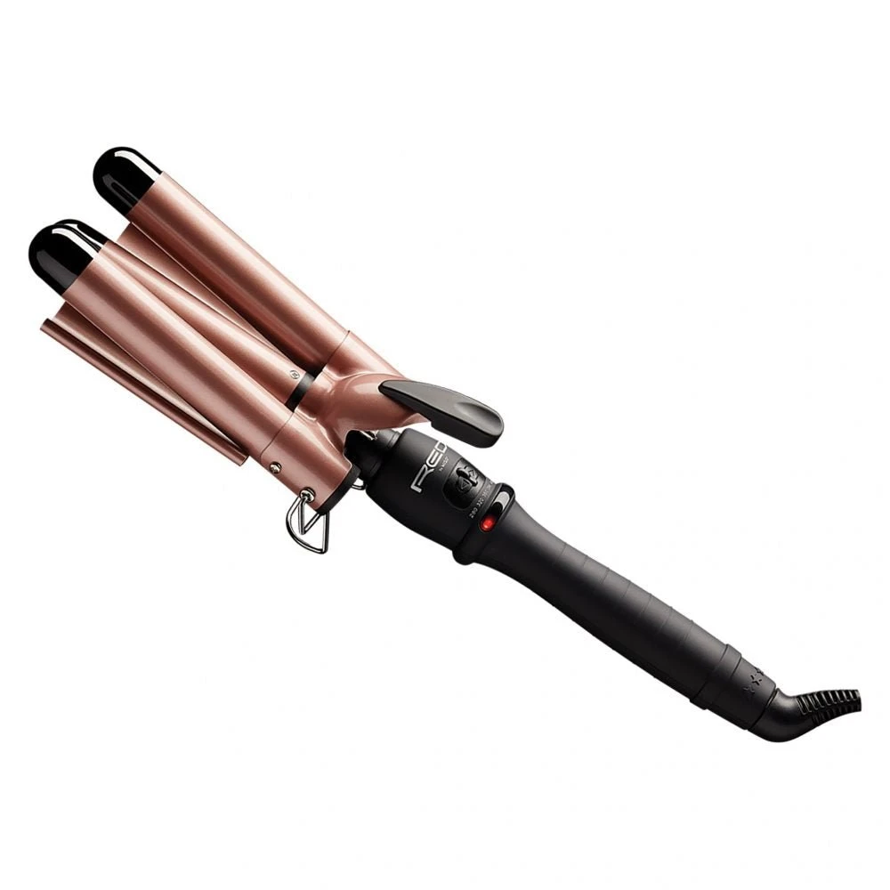 Red By Kiss Triple Barrel Hair Waver 1″ 5 Red By Kiss Triple Barrel Hair Waver 1″ - Image 3