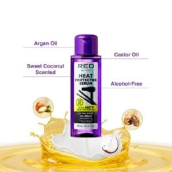 Red By Kiss Ultra Shine Heat Protector Oil Serum -Beauty Exchanges red by kiss ultra shine heat protector oil serum 935963
