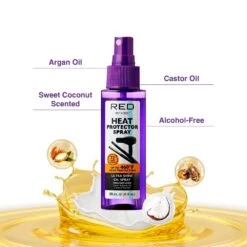 Red By Kiss Ultra Shine Heat Protector Oil Spray -Beauty Exchanges red by kiss ultra shine heat protector oil spray 977054