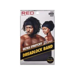 Red By Kiss Ultra Stretchy Dreadlock Band