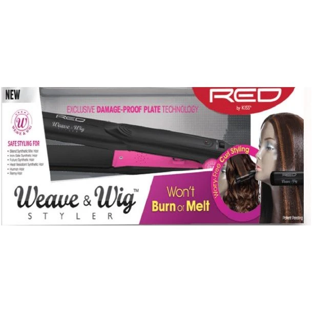 Red By Kiss Weave & Wig Styler Flat Iron 3 Red By Kiss Weave & Wig Styler Flat Iron