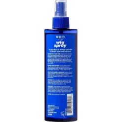 Red By Kiss Wig Spray – Extra Shine – 8 Oz -Beauty Exchanges red by kiss wig spray extra shine detangling control for remi human synthetic hair uv heat protection 8 oz 641474