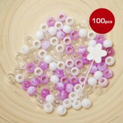 Red By Kiss X-Large Hair Beads 100pcs -Beauty Exchanges red by kiss x large hair beads 100pcs 604776