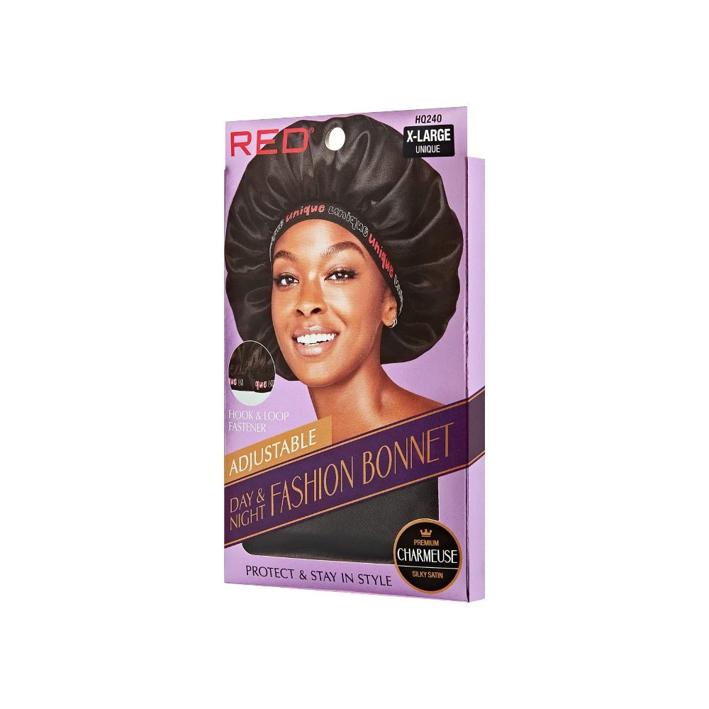 RED Day & Night Fashion Bonnet – XL 10 RED Day & Night Fashion Bonnet – XL - Image 8