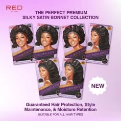 RED Day & Night Fashion Bonnet – XL