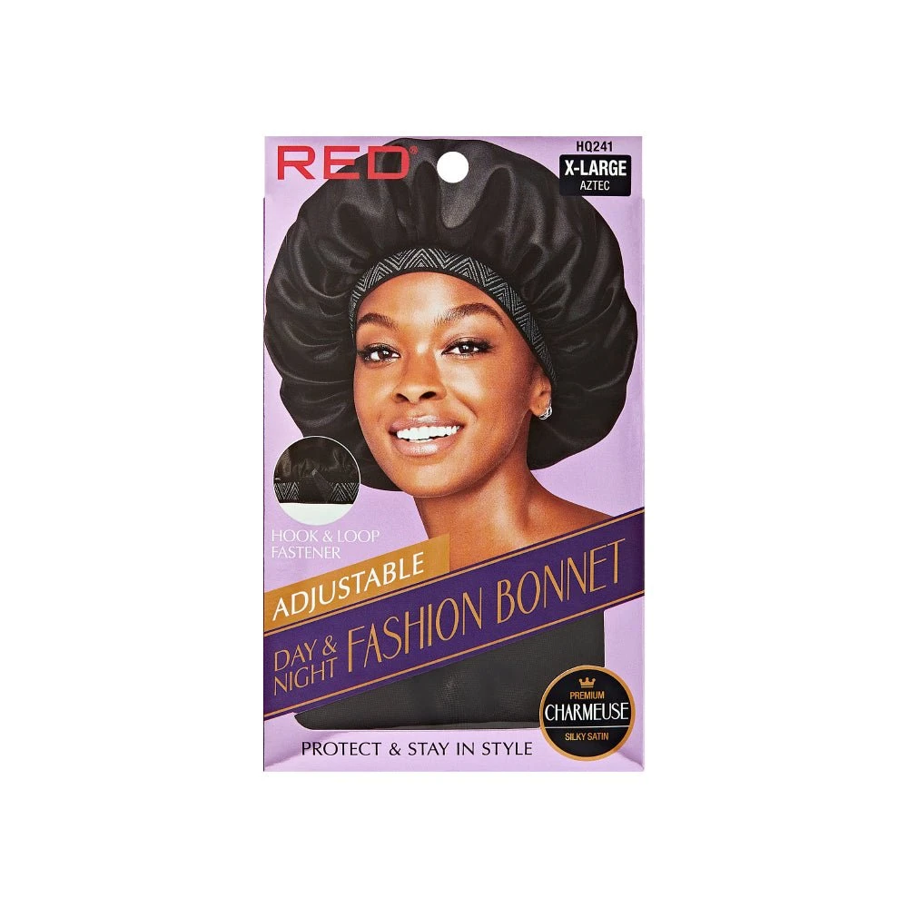 RED Day & Night Fashion Bonnet – XL 5 RED Day & Night Fashion Bonnet – XL - Image 3