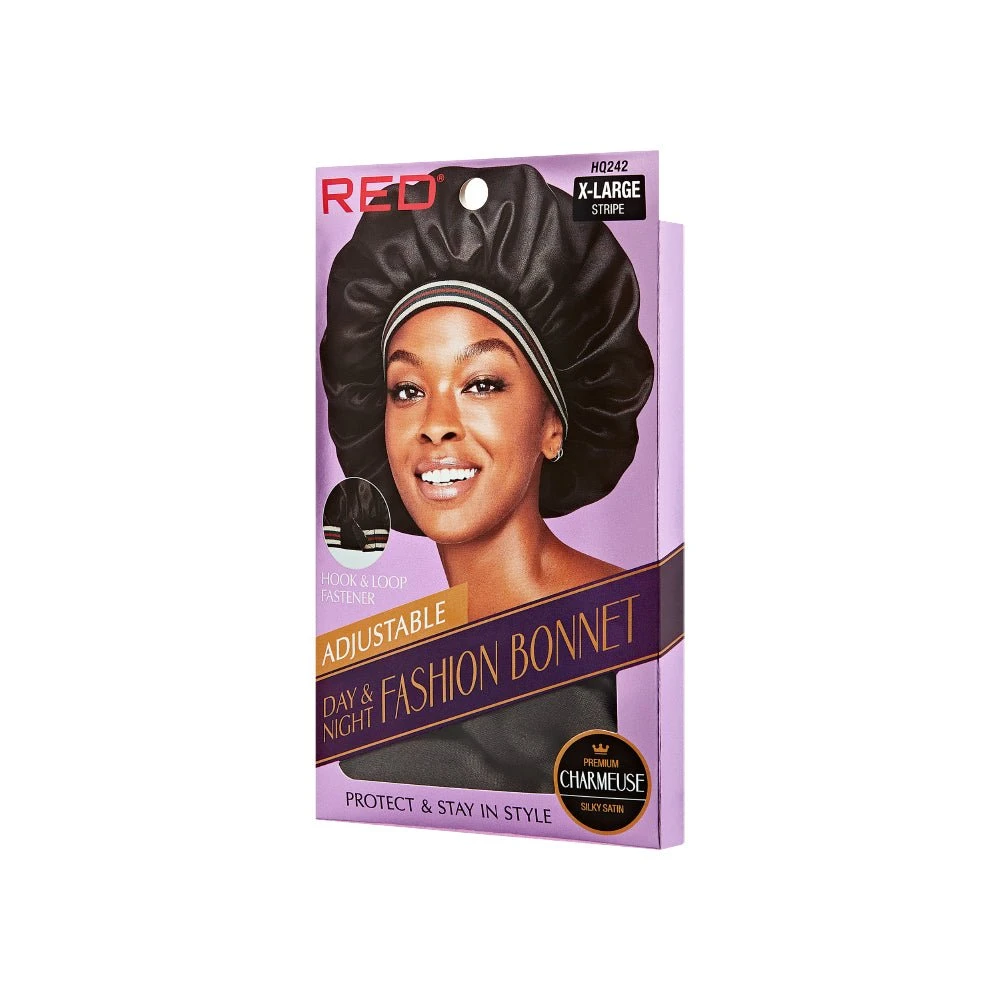 RED Day & Night Fashion Bonnet – XL 12 RED Day & Night Fashion Bonnet – XL - Image 10