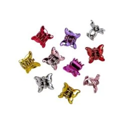 RED Kids Chrome Claw Hair Clips 23 RED Kids Chrome Claw Hair Clips -Beauty Exchanges red kids chrome claw hair clips 18pc 30pc sets 271385