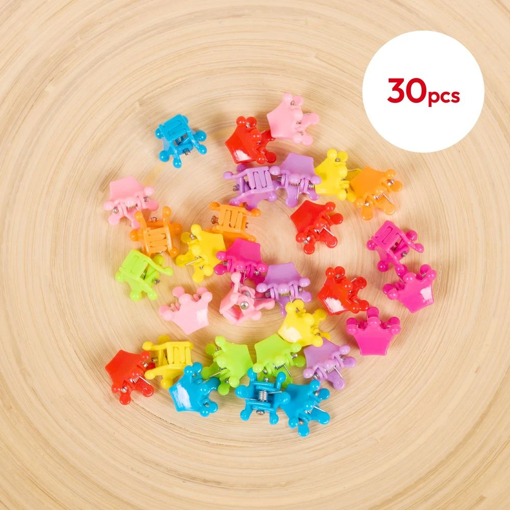 RED Kids Chrome Claw Hair Clips 10 RED Kids Chrome Claw Hair Clips - Image 8