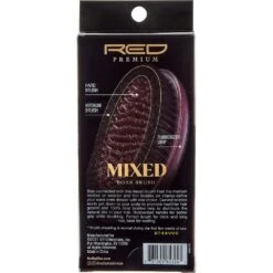 RED 360 Power BR-01 Mixed Club Boar Brush X Bow Wow - Medium & Hard Bristle 12 RED 360 Power BR-01 Mixed Club Boar Brush X Bow Wow - Medium & Hard Bristle -Beauty Exchanges red premium curved 360 power br 01 2 bristles in 1 body mixed club boar brush x bow wow medium hard bristles 905669