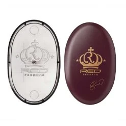 RED Pocket Wave X Bow Wow Curved Brush BR32 - Medium Bristle -Beauty Exchanges red premium pocket wave x bow wow curved bristle brush br32 compact design for defined 360 waves 295195