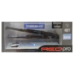 KISS Red Pro 1/2" Titanium 460 Flat Iron
