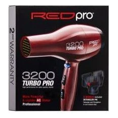 KISS Red Pro 3200 Turbo Pro AC Blow Dryer