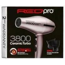 KISS Red Pro 3800 AC Ceramic Turbo Blow Dryer