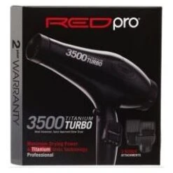 KISS Red Pro Titanium 3500 Blow Dryer