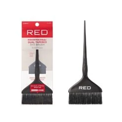 Red Professional Dual Tapered Dye Brush Jumbo