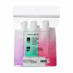 RED Refillable Travel Pouch & Bottle Sets 9 RED Refillable Travel Pouch & Bottle Sets -Beauty Exchanges red refillable travel pouch bottle sets tsa approved leak proof and eco friendly bt01bt03 513785