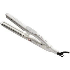 Red By Kiss 1 1/4" Ultrasonic Mist Flat Iron -Beauty Exchanges red fim125 product front sep.30.2019