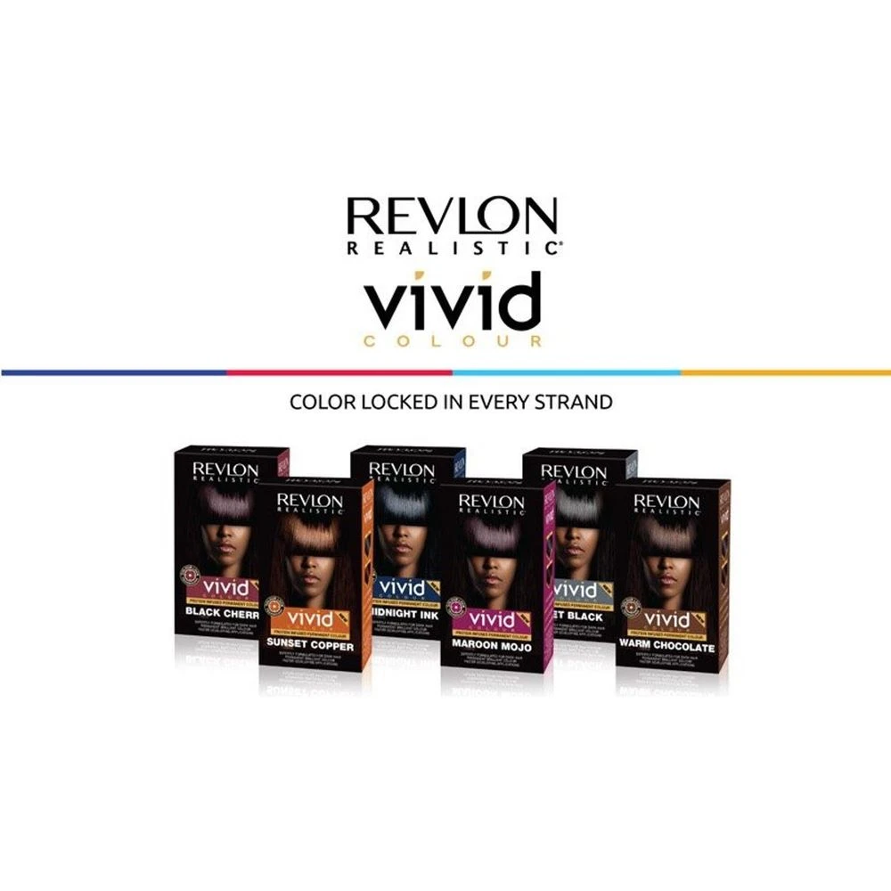Revlon Realistic Vivid Colour – 5 Bold Shades 3 Revlon Realistic Vivid Colour – 5 Bold Shades