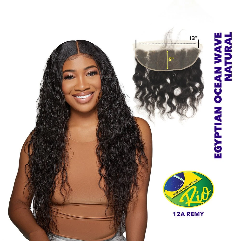 Rio 100% Virgin Human Hair 13x5 Frontal - Egyptian Ocean Wave 3 Rio 100% Virgin Human Hair 13x5 Frontal - Egyptian Ocean Wave