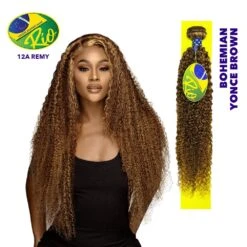 Rio 100% Virgin Human Hair Bohemian Bundles - Yonce Brown