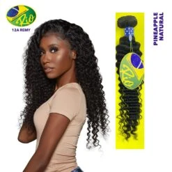Rio 100% Virgin Human Hair Pineapple Curl Single Bundles - Natural Color