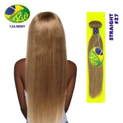 Rio 100% Virgin Human Hair Straight Single Bundles - #27