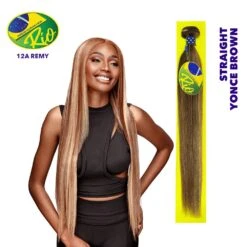Rio 100% Virgin Human Hair Straight Single Bundles - Yonce Brown